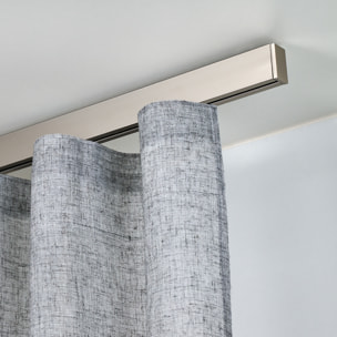 Cortina de cinta LINUM XXL Gris