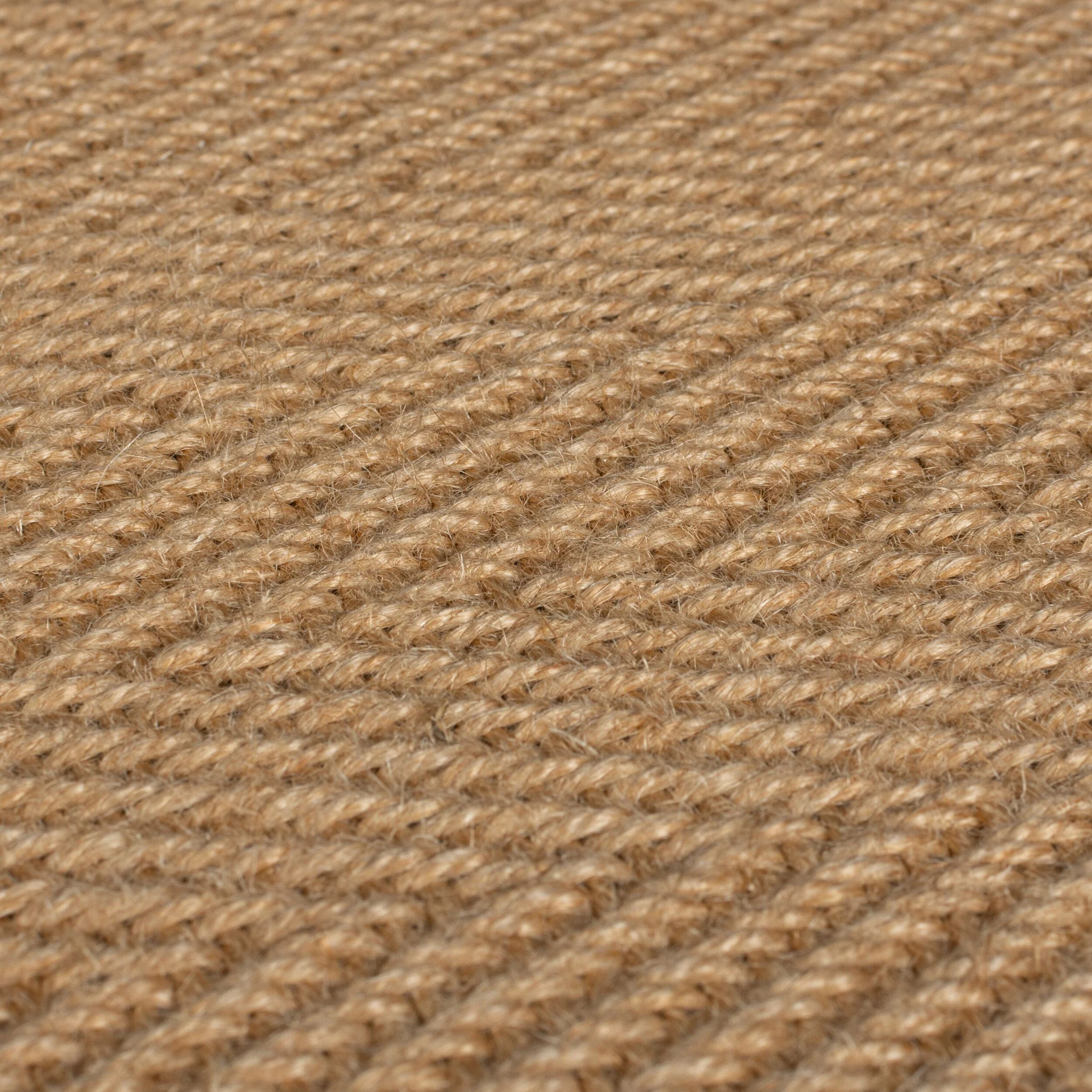 Tapis en jute antiderapant de couloir KIRA