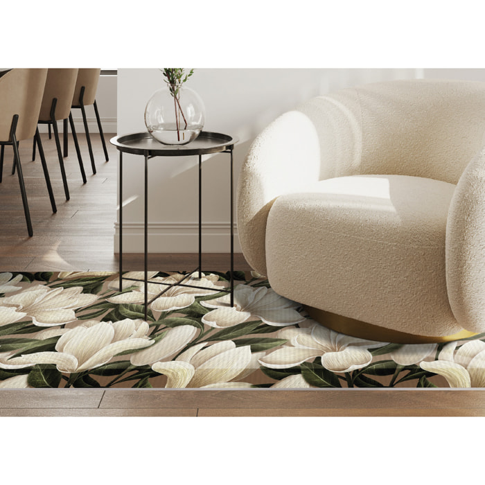 Tappeto Passatoia Cucina Con Retro Antiscivolo Antisfilo Linea Futura Flora