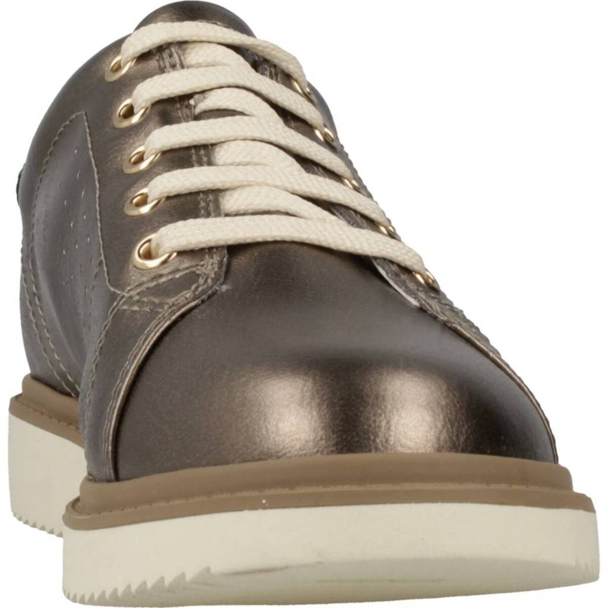 Zapatillas Niña de la marca GEOX  modelo J THYMAR G BRONCE