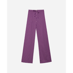 Pijama de Mujer Largo Camisero Geométrico | Pijamas Bonitos THE-ARE