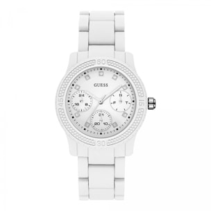 Reloj Guess W0944L1 Unisex Analogico Cuarzo con Correa de Caucho