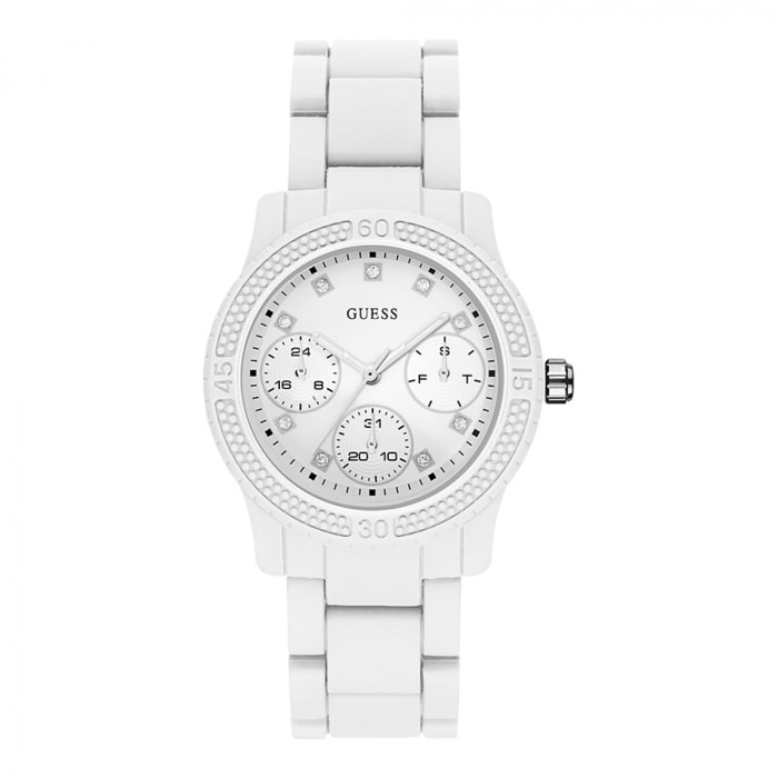 Reloj Guess W0944L1 Unisex Analogico Cuarzo con Correa de Caucho