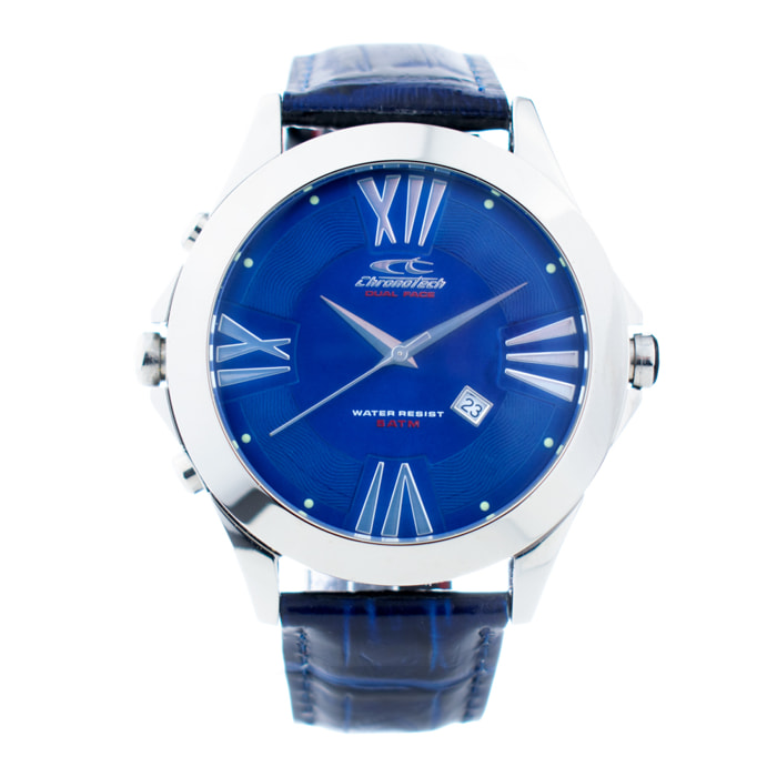 Reloj Chronotech CT7636M-05 Hombre Analogico Cuarzo con Correa de Piel