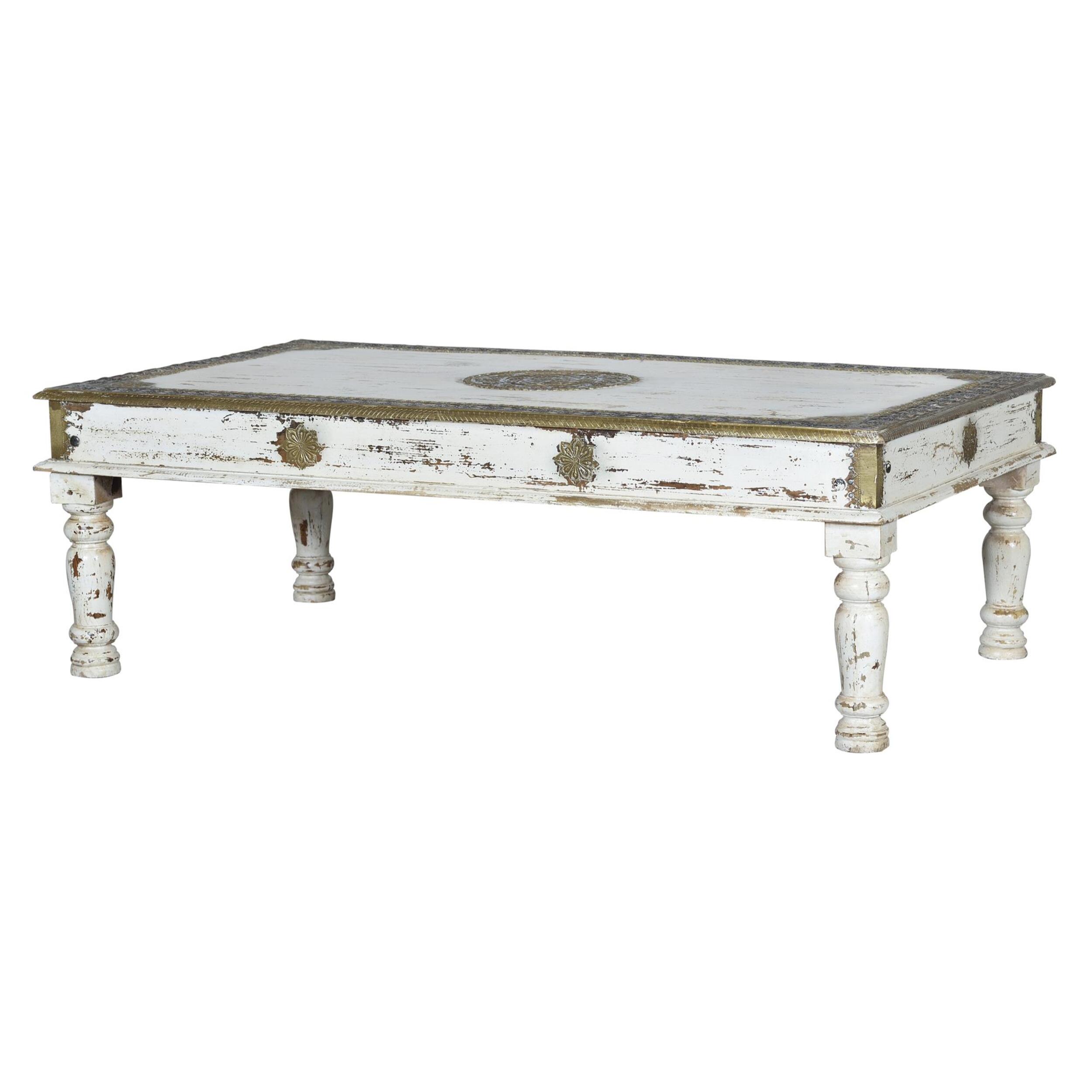 Mesa de centro - madera de mango - 140x80x45cm
