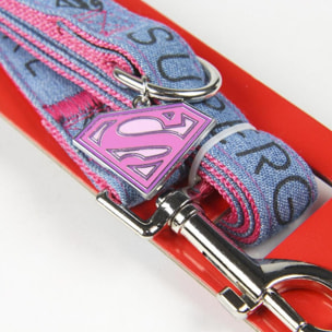 Guinzaglio per cani Supergirl Taglia S Fan Pets