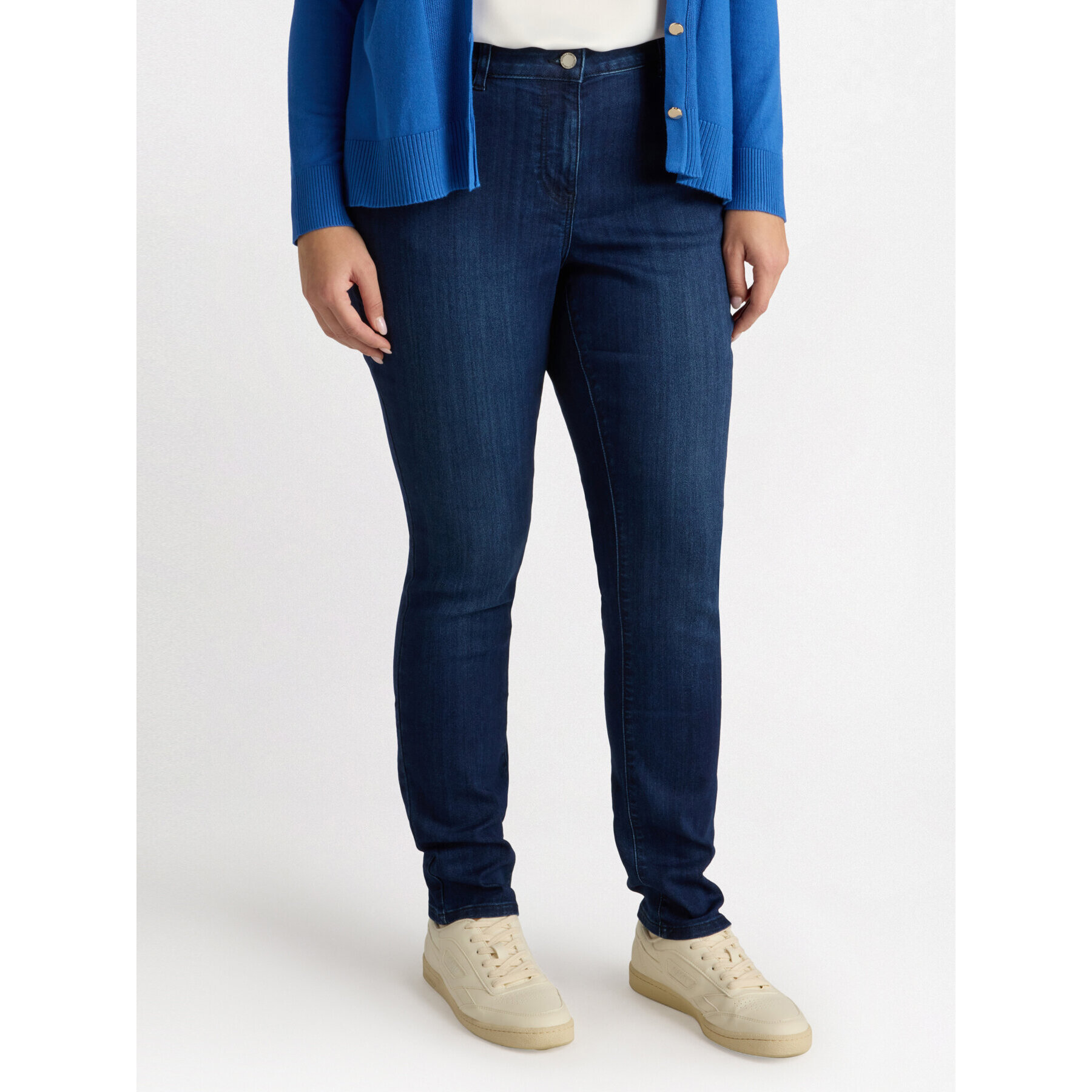 Fiorella Rubino - Vaqueros ajustados - Azul