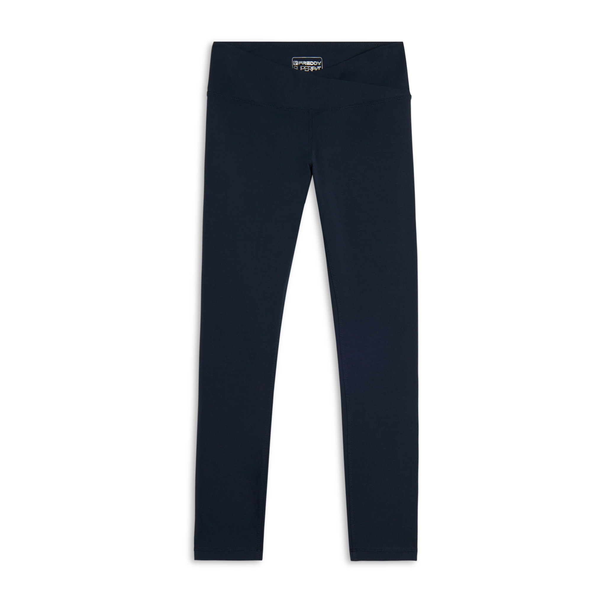 Leggings 7/8 in Jersey Elasticizzato con Vita Regular