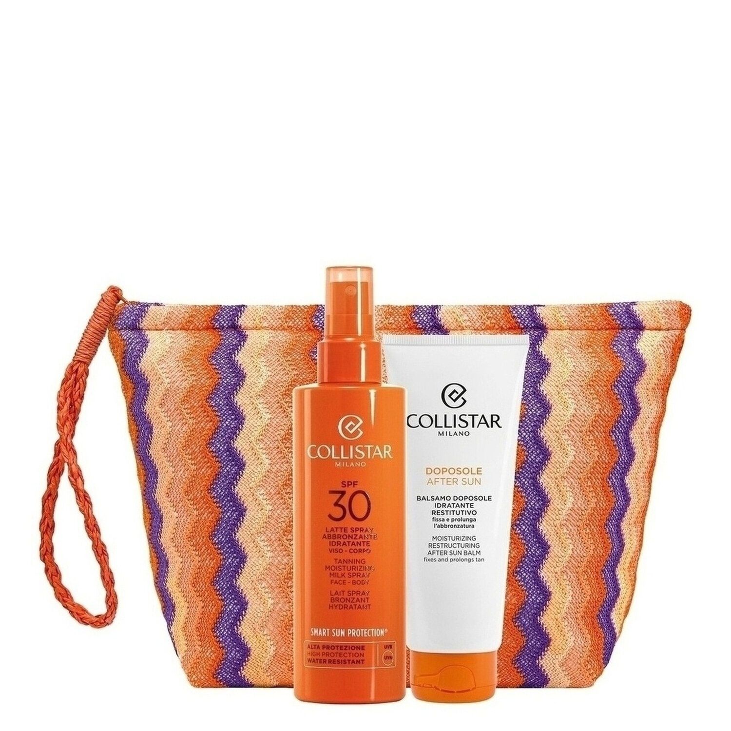 Beauty Made For You - Coffret Lait Spray Bronzant Hydratant Visage-Corps SPF30 200ml + Crème Après-Soleil Superhydratante Régénérante 100ml