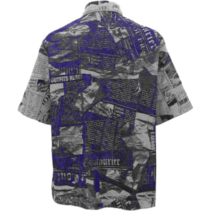 Versace Jeans Couture camicia uomo effetto denim