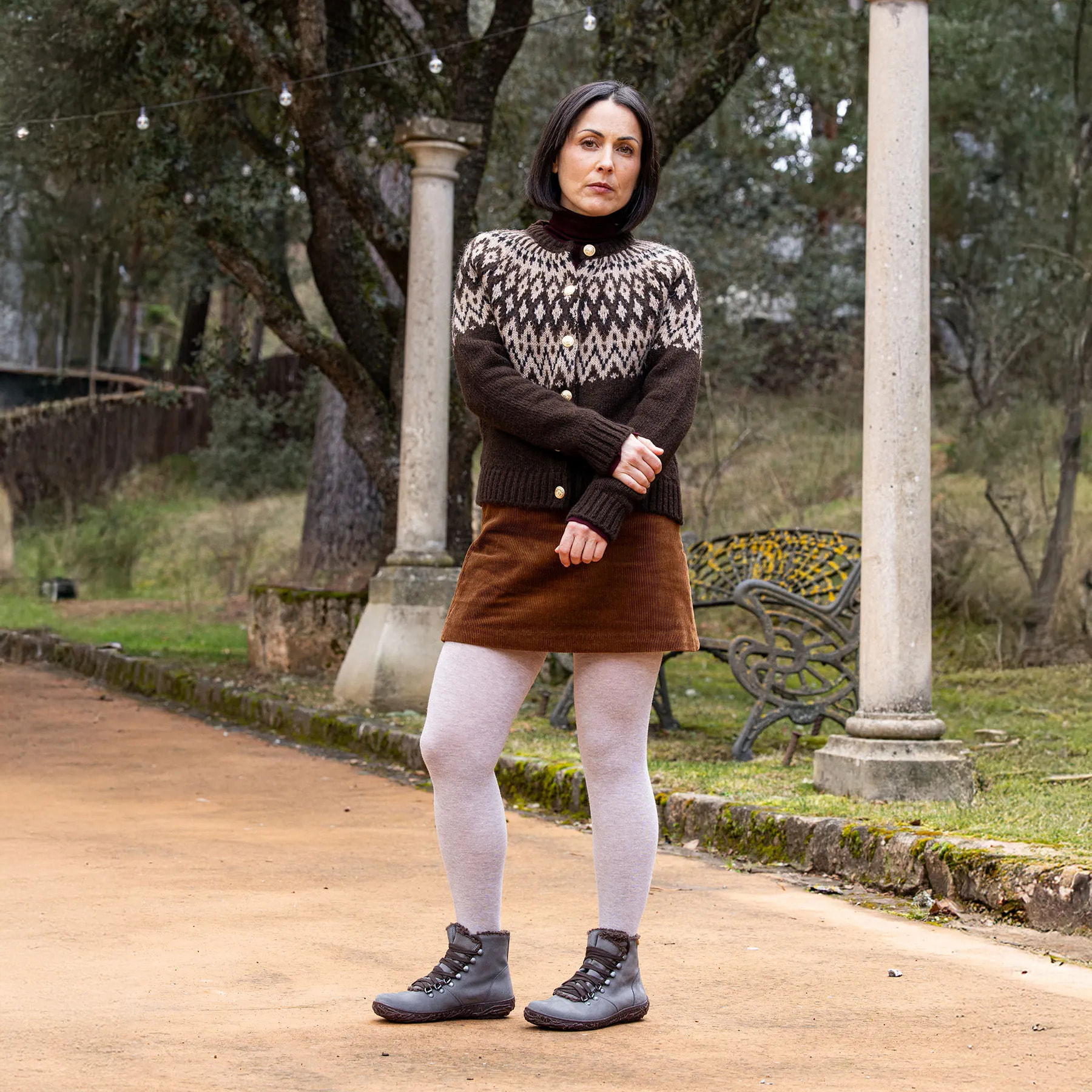 Botines N5456 PLEASANT WOOD/ NIDO color Wood