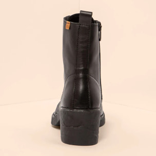 Botines con tacón N5660S SOFT NAPPA BLACK / TICINO color Black