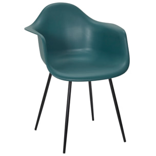 Fauteuil Gustav Bleu - Lot De 4