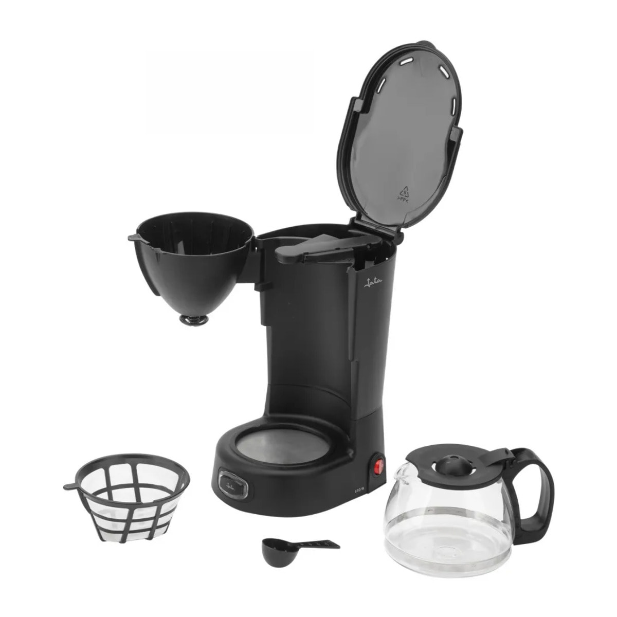 Cafetera de goteo JATA JECA1750 de 2 a 8 tazas. Con jarra de 750 ml. Filtro permanente