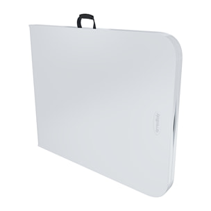 Tavolo Tavolino Pieghevole In Dura Resina Set Birreria Facile Trasporto Con Maniglie Ideale Per Giardino Campeggio Terrazzo Fiere Sagre 180x74x74 cm