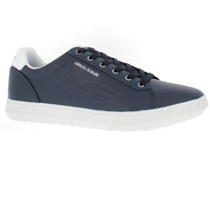 Armata di Mare Scarpe Uomo Court Sneakers Casual con Soletta Rimovibile in Memory Foam AMU SS23M311 Navy