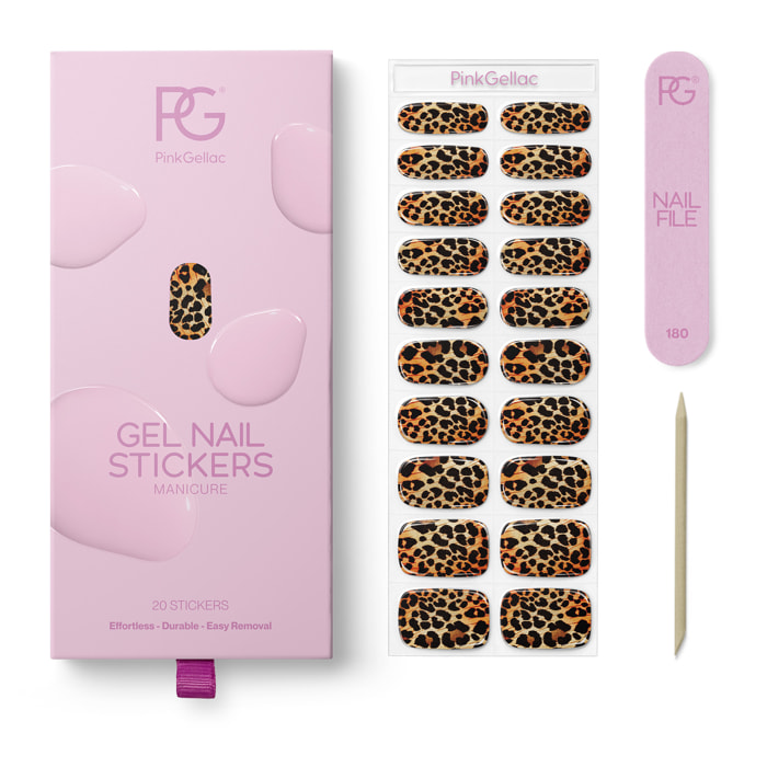 Stickers gel - 0028 Lavish Leopard