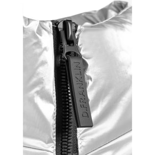 Cazadora Puffer Plata