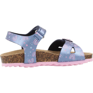 Sandalias Niña de la marca GEOX  modelo B SANDAL CHALKI GIRL AZUL