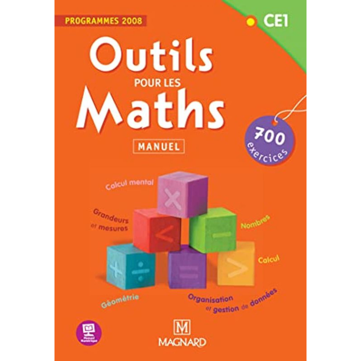 Gros, Patrice | Outils pour les Maths CE1 (2012) - Livre de l'élève | Livre d'occasion