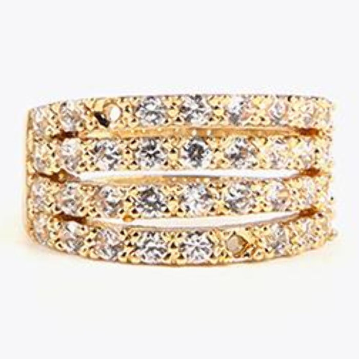 Orecchino piercing in cristallo