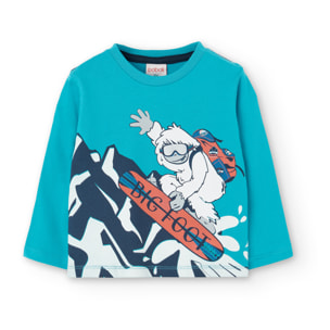 Camiseta punto de bebé niño -BCI