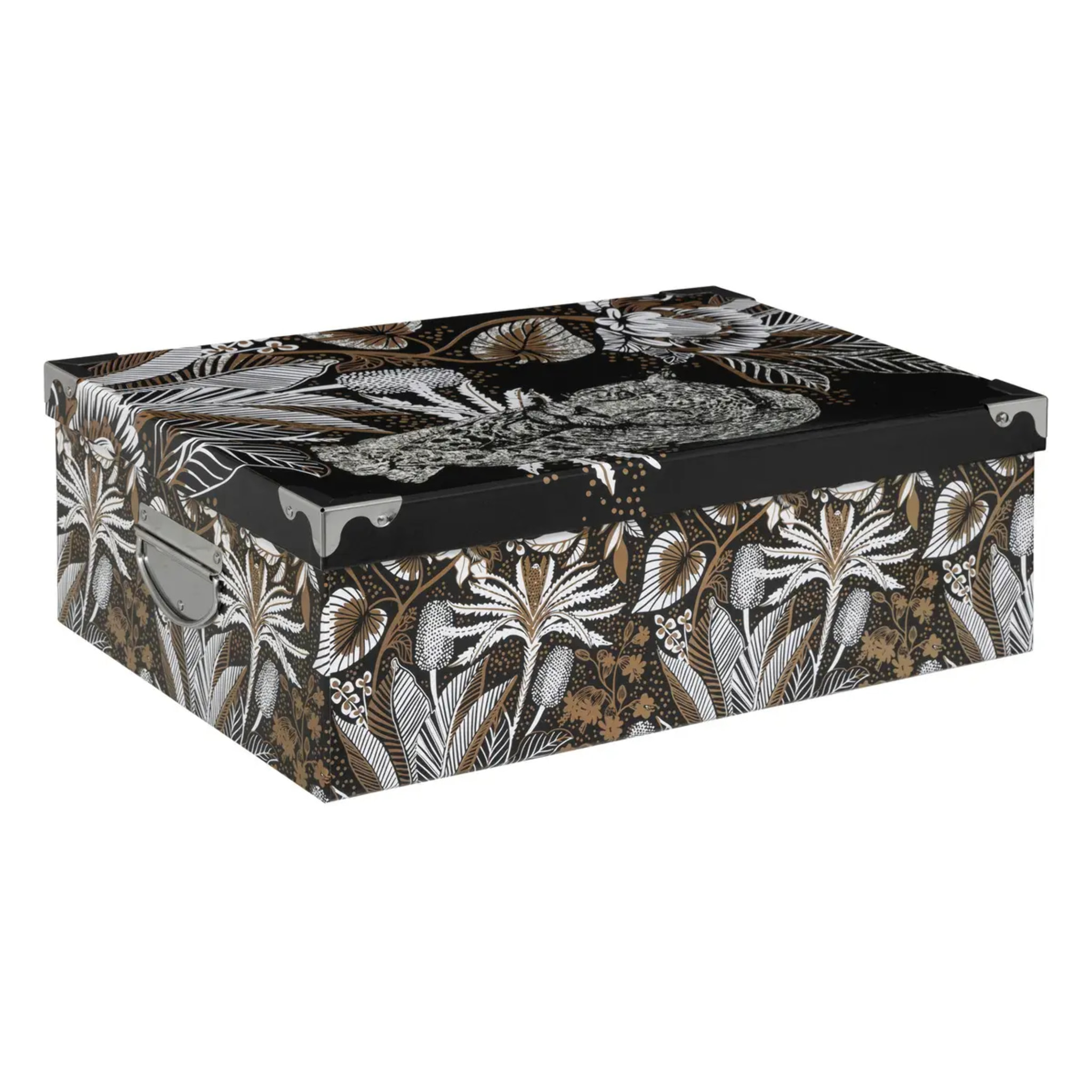 6 boîtes coins panthère