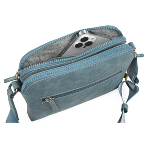 Bolso Bandolera Mujer Sint/Pu Lois Marcy Azul Vaquero