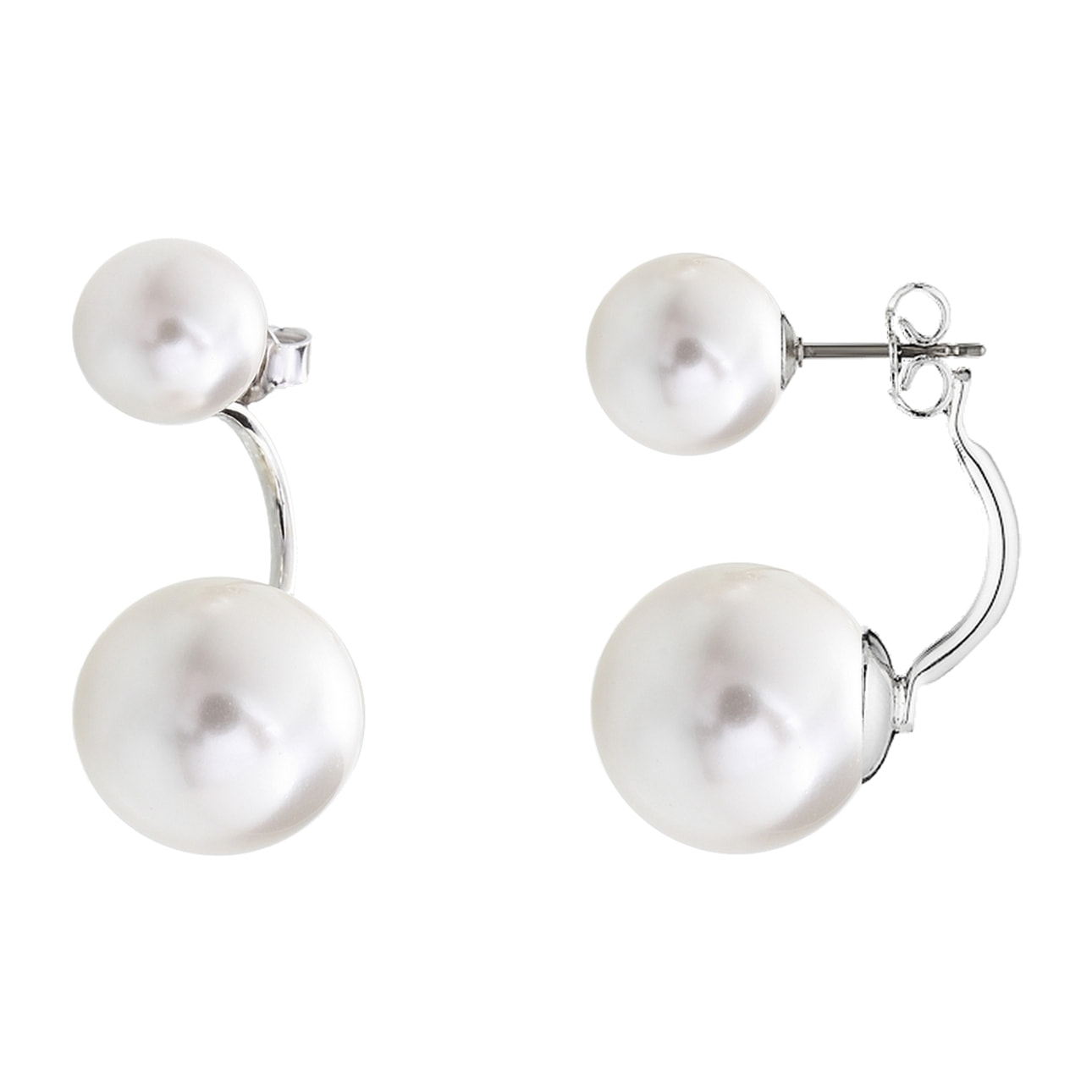 Pendientes Pearls adornado con perlas de Swarovski