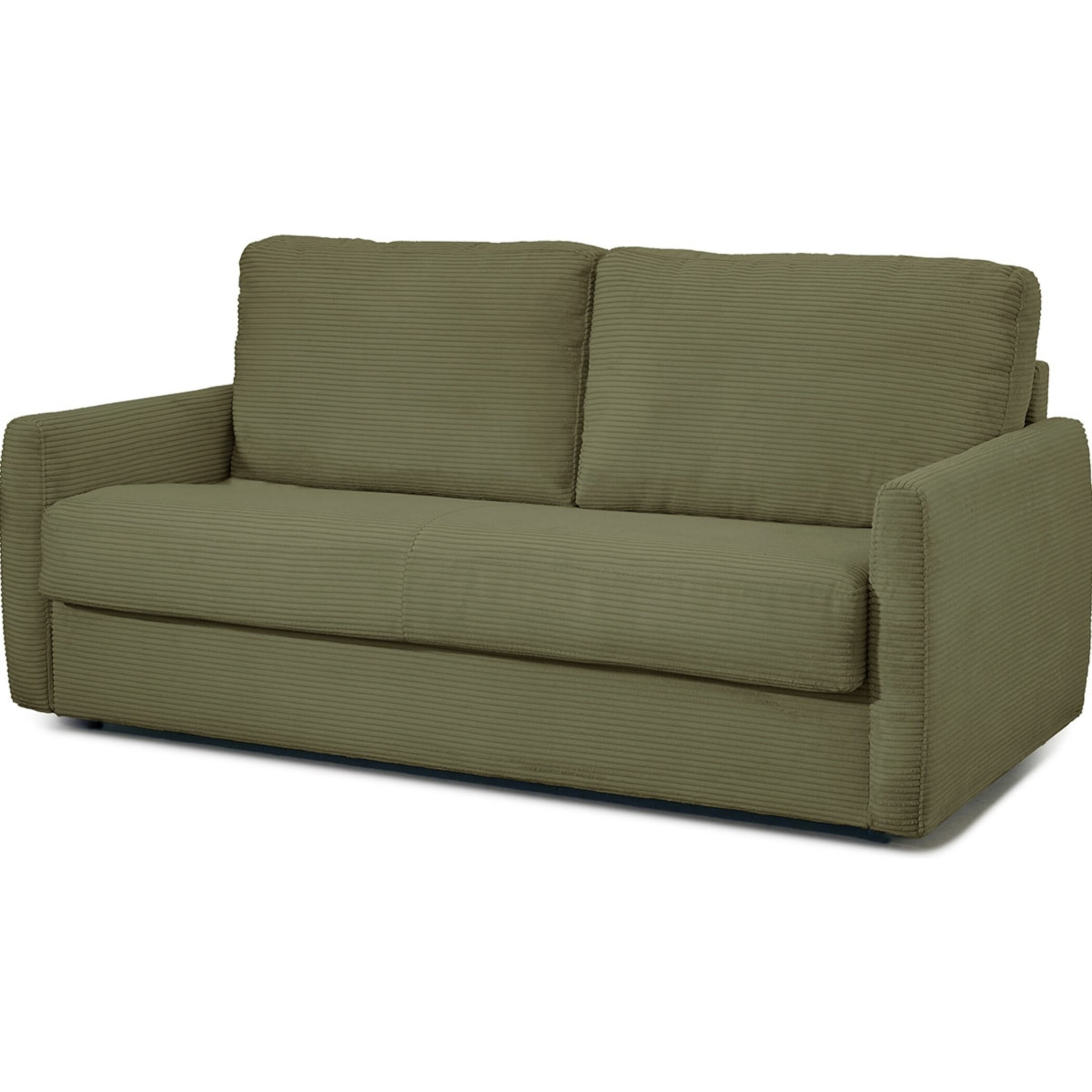 Canapé convertible express 3 places en velours côtelé - BIANCA