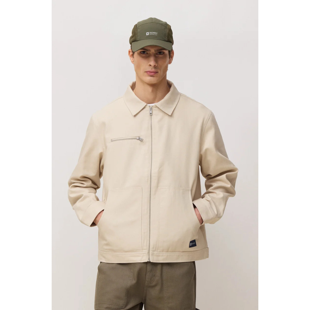 CHAQUETA HAYDEN BLANCO ROTO