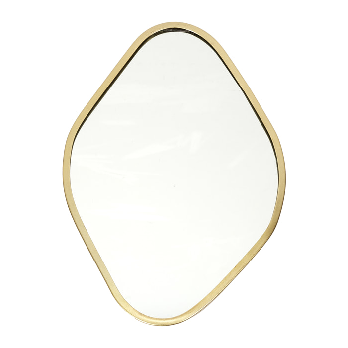 Miroir Deco Contour Deco Dore Losange