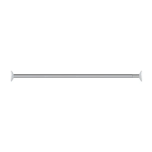 Barre tringle pour rideau de douche d'angle modulable à fixer en Alu MAGIC UNIVERSAL Finition Brillante Spirella