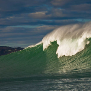 Tableau surf à belharra Toile imprimée