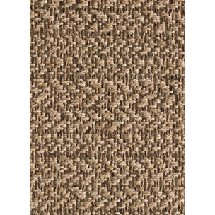 ACRA Alfombra de exterior efecto yute color natural, varias medidas disponibles.