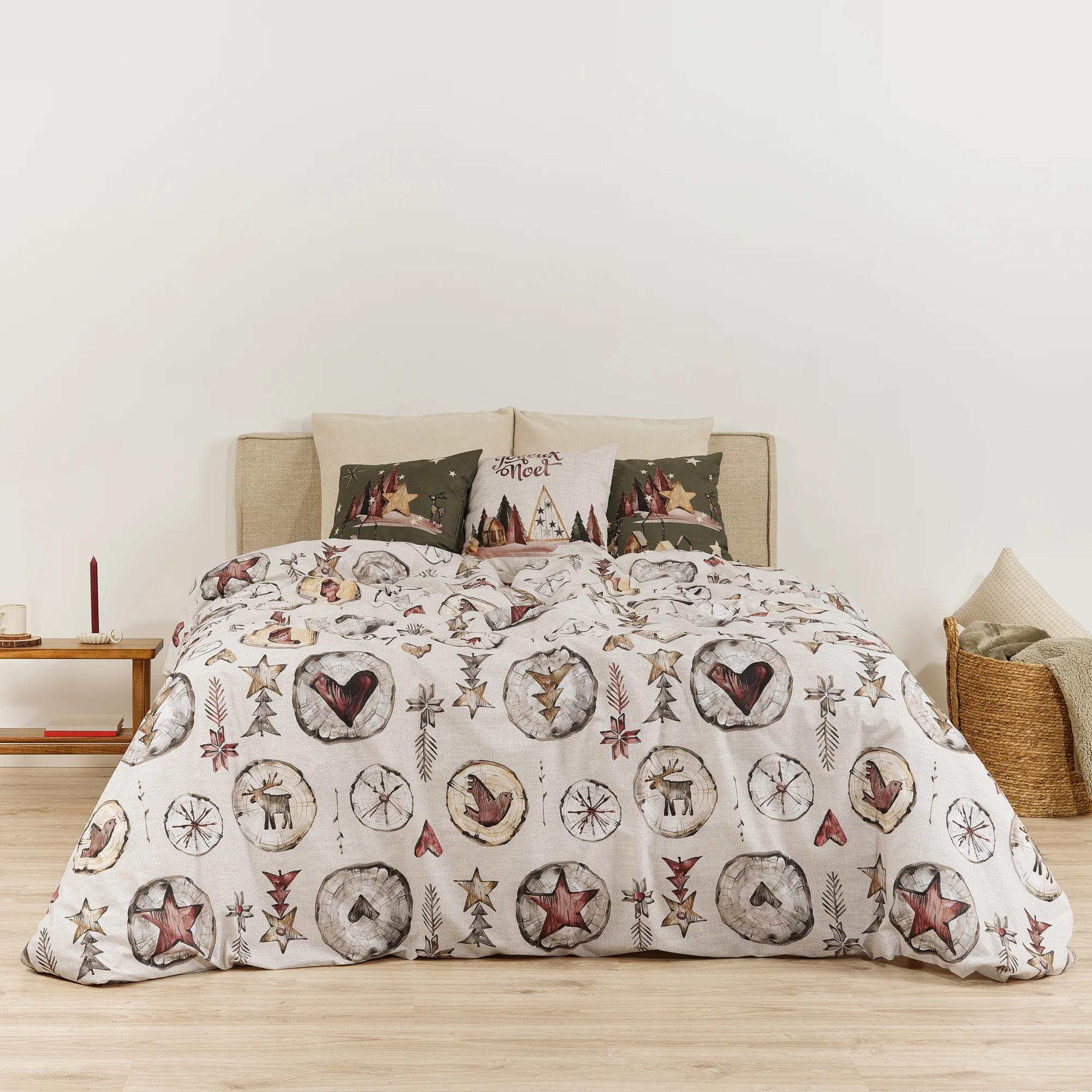 Housse de couette avec clics 100% coton Laponia 61