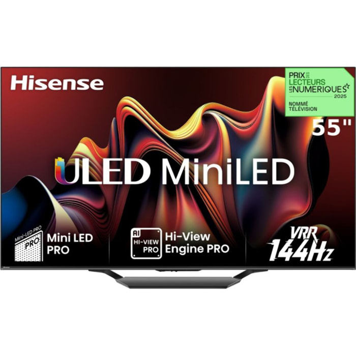 TV QLED HISENSE MiniLED 55U7NQ 2024