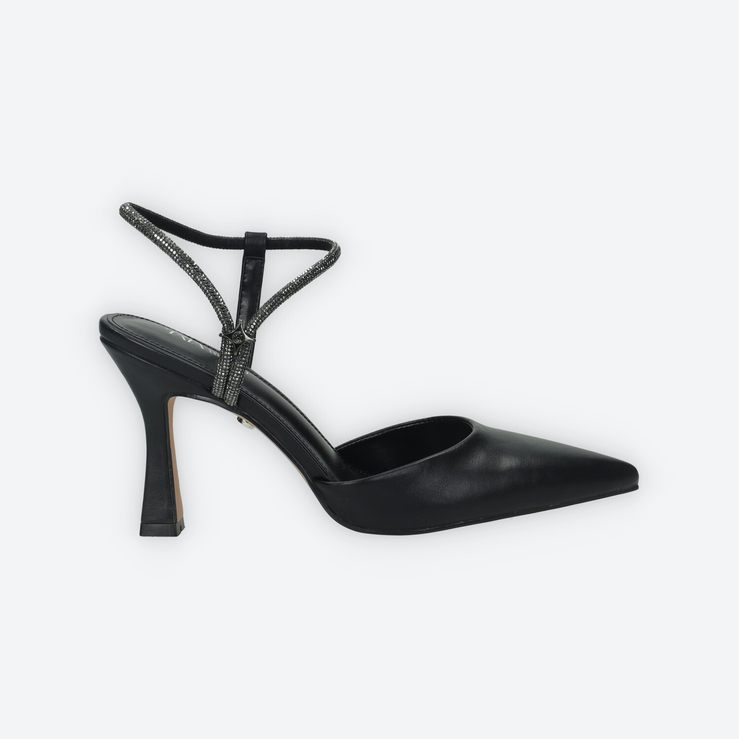 Décolleté sling back Donna Tata Italia Nero