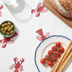 Mantel antimanchas TENACITAS AZUL - 100% algodón