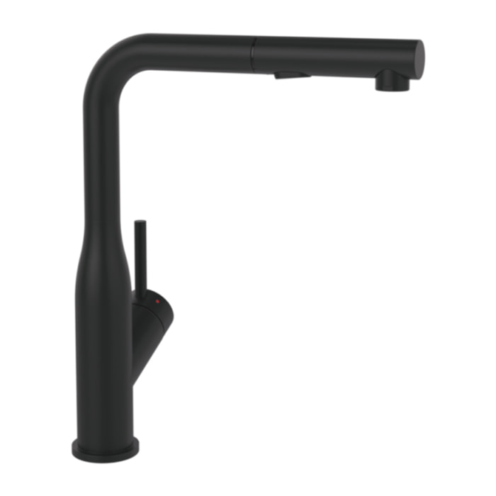 Robinet de cuisine avec douchette VILLEROY & BOCH Subway Style Shower Noir mat