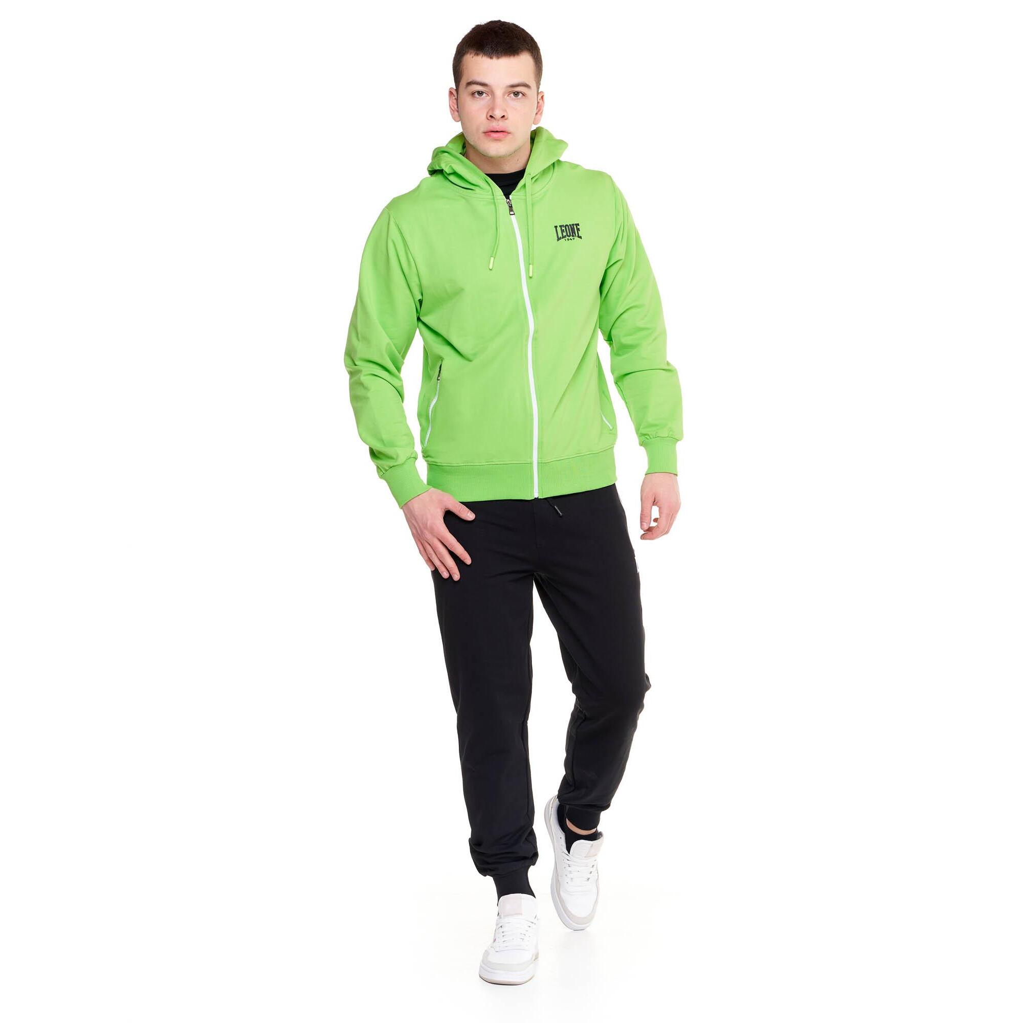 Tuta con cappuccio da uomo Fight Fluo