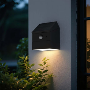 2 Applique solaire sensor LUMICUBE 300LM