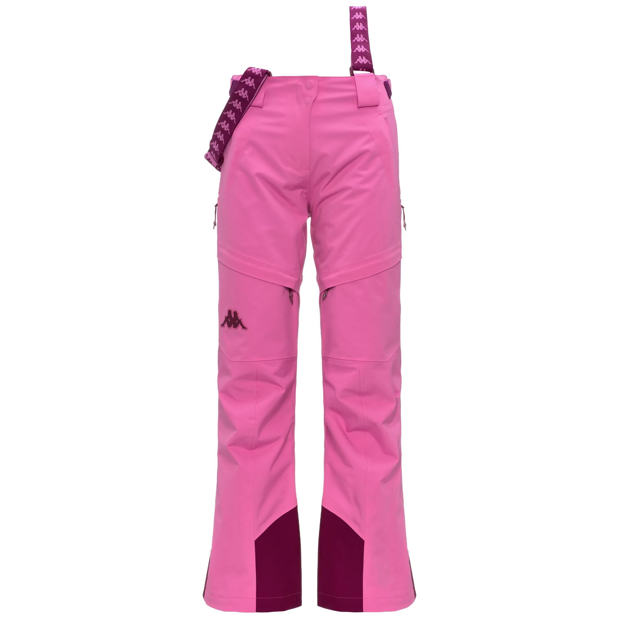 Kappa - Pantaloni Donna Rosso - 6Cento 665C
