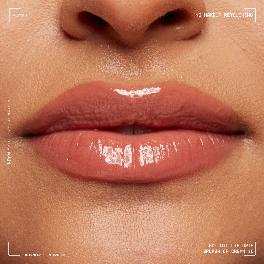 NYX Professional Makeup Fat Oil Creamy Gloss SPLASH OF CREAM