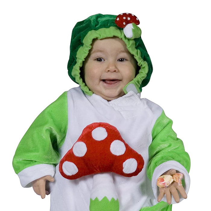 Costume Travestimento Carnevale Baby Funghetto Serie "I Giuggiolosi"