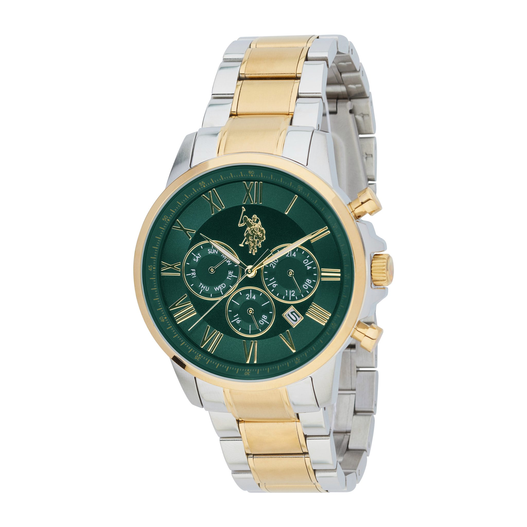 Orologio cronografo U.S. Polo Assn. in acciaio