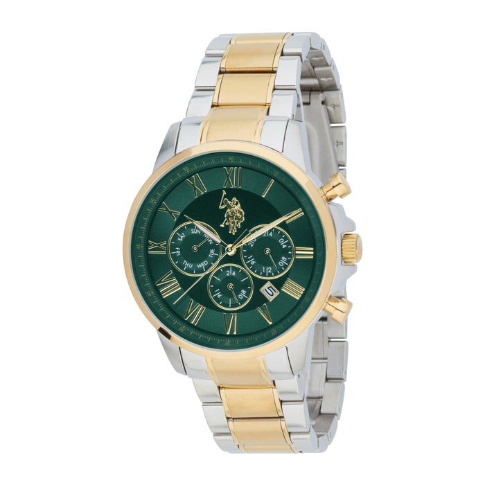 Orologio cronografo U.S. Polo Assn. in acciaio