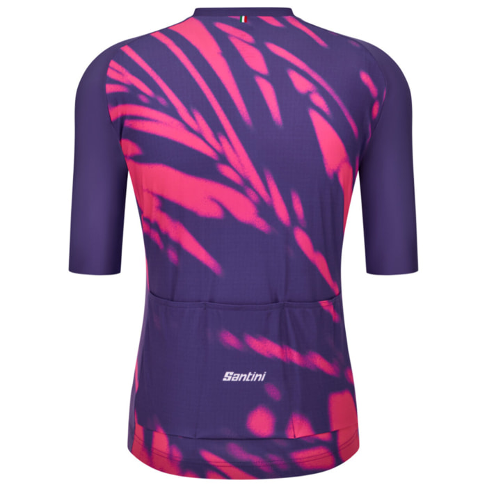 Leaf - Maglia Maniche Corte Uomo - Viola - Uomo