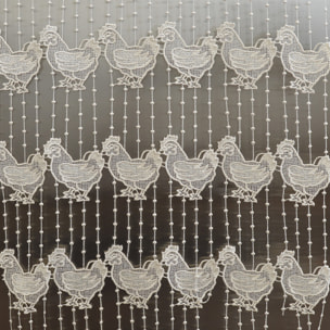 Modulable en macramé - Ecru