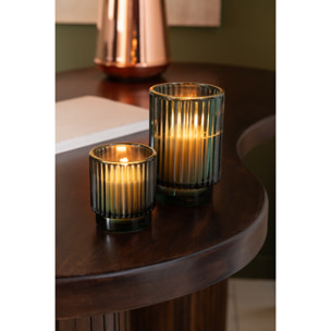 J-Line bougie parfumée Cedar Breeze - cire - vert - large - 30H